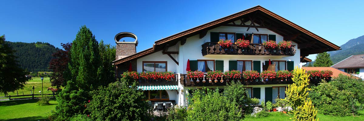 Ferienwohnung in Krün: Haus Alpenflora